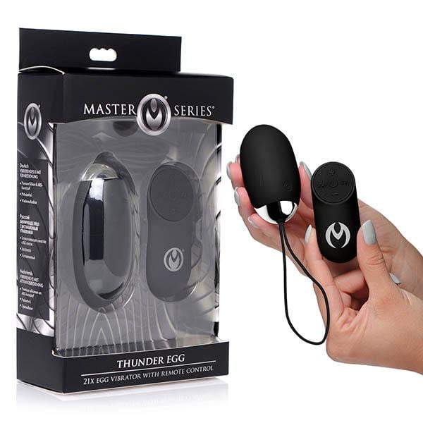 Master Series Black Thunder Egg with Remote Control