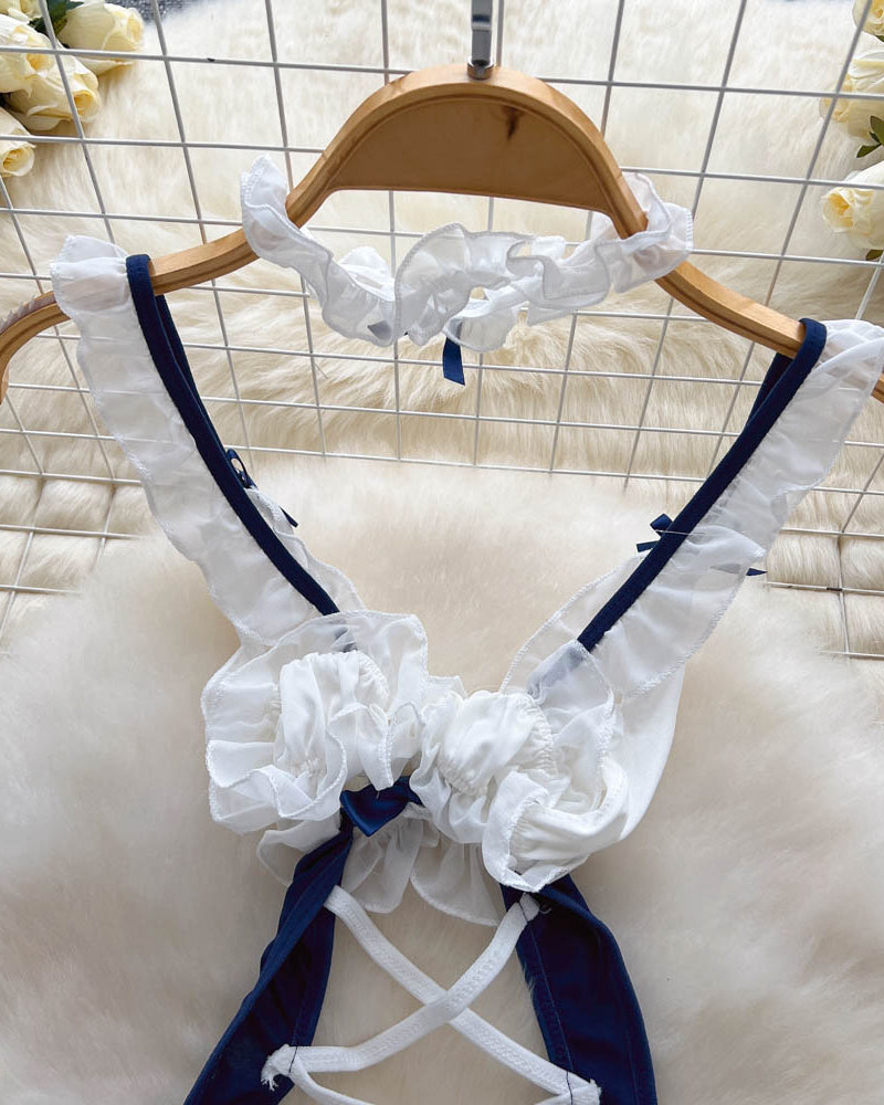 Keep His Attention Tied to You – 2 Piece Set with Choker