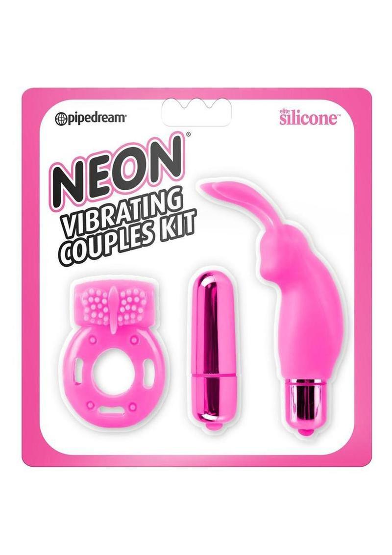 Neon Silicone Vibrating Couples