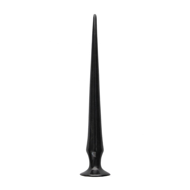 OUCH! Ass Spike 20 Inches Black Dildo