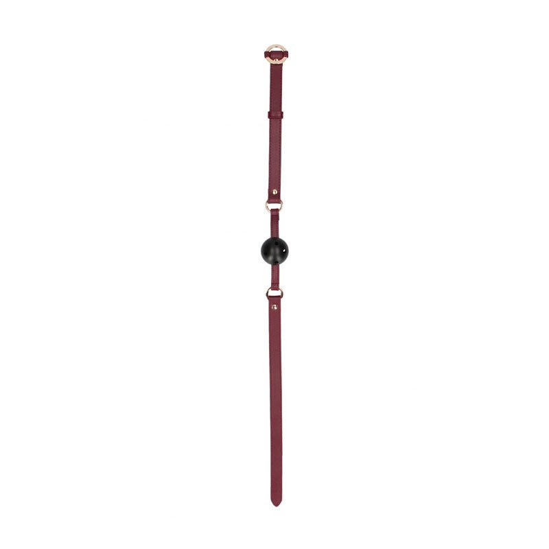 OUCH! Halo - Breathable Ball Burgundy Gag