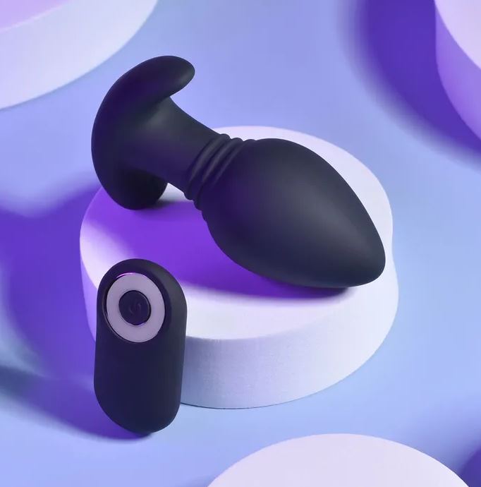 Playboy Pleasure Plug & Play - Vibrating Butt Plug with Wireless Remote Control
