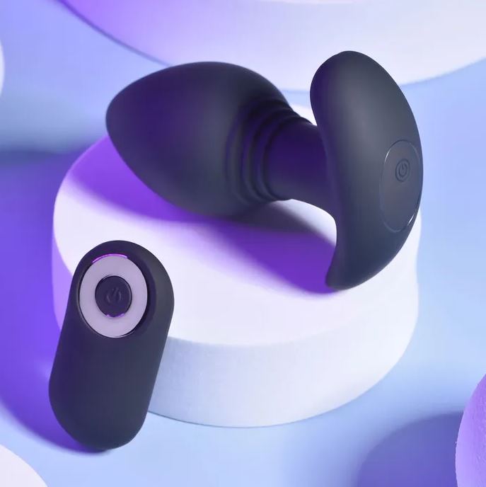 Playboy Pleasure Plug & Play - Vibrating Butt Plug with Wireless Remote Control