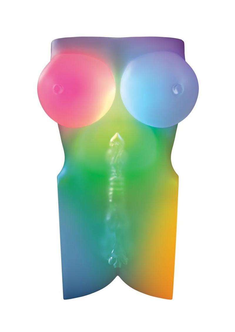 Pdx Elite Go-Go Bator Led Mega Rechargeable Masturbator - Pussy/Ass