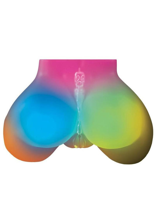 Pdx Elite Go-Go Booty Led Mega Rechargeable Masturbator - Pussy/Ass