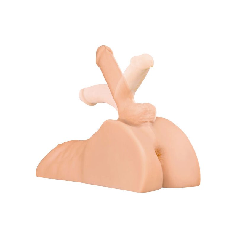 PDX Plus Perfect Ride - Light - Male Torso with Poseable 6" Cock