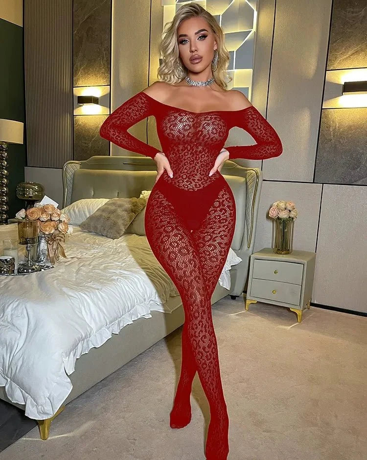 Prowl Straight Into His Fantasy – Full-Body Bodystocking