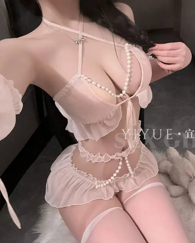 Walk In Like You Own It – 3 Piece Set with Panty & Sleeves