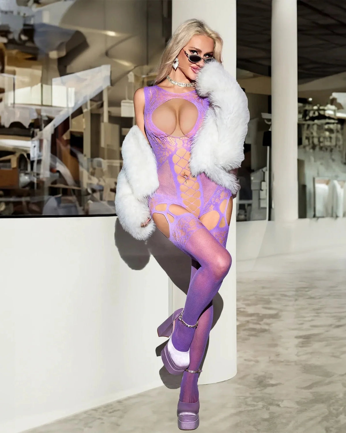 Keep His Eyes Only On You – Full-Body Bodystocking