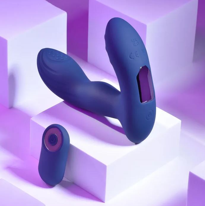 Playboy Pleasure Pleaser - Vibrating Prostate Massager with Remote Control