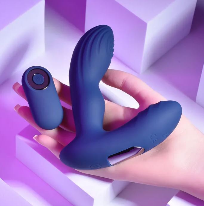 Playboy Pleasure Pleaser - Vibrating Prostate Massager with Remote Control