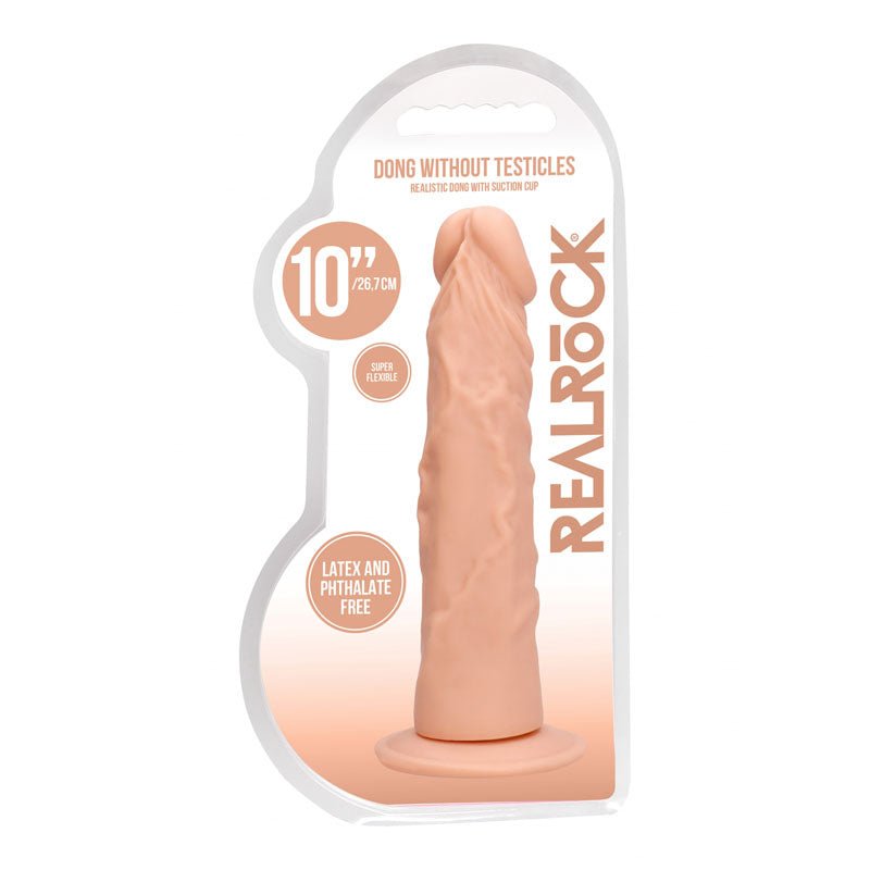 RealRock 10 Inch Realistic Flesh Dildo