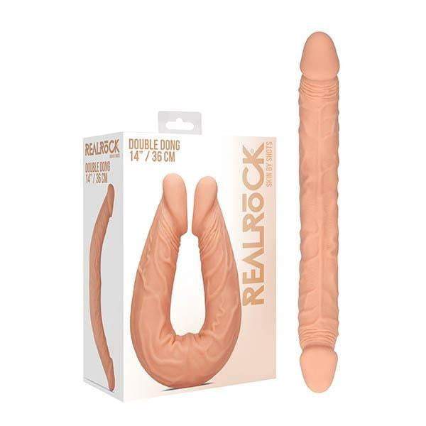 RealRock 14 Inch Realistic Flesh Double Dong