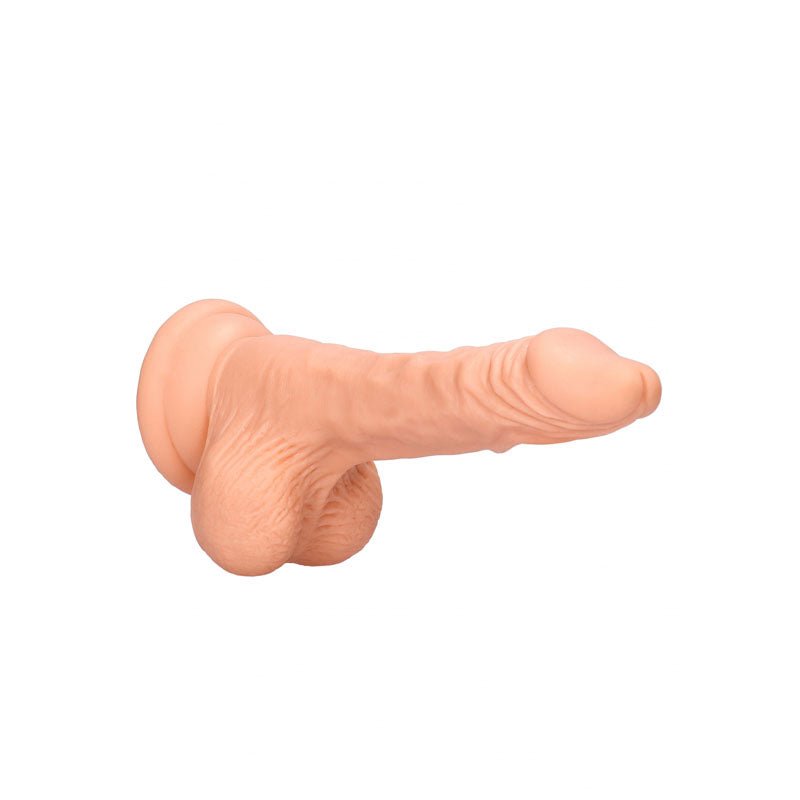 RealRock 7 Inch Flesh Realistic Dildo with Balls