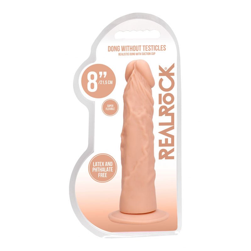 RealRock 8 Inch Realistic Flesh Dildo