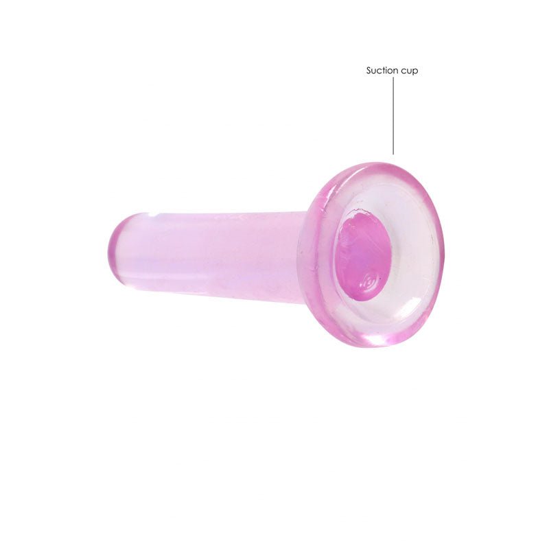 RealRock Non Realistic 5 Inch Dildo With Suction Cup - Pink