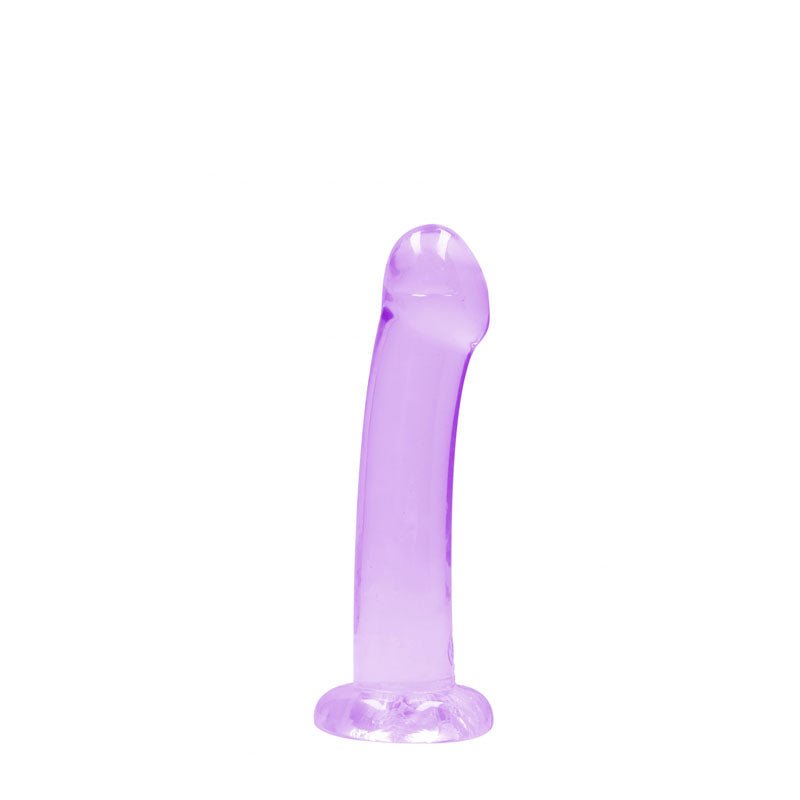 RealRock Non Realistic 7 Inch Dildo with Suction Cup - Purple