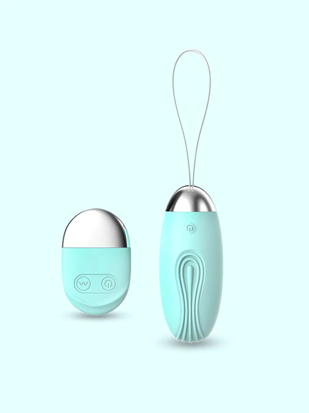 Wireless Remote Control Egg Vibrator for Women – Two-Piece Set with Retrieval Cord & Handheld Remote | Buy Online India