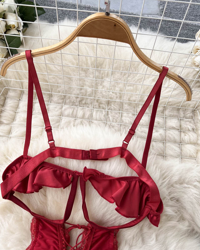 Let Confidence Take Over Tonight – Lace Bodysuit