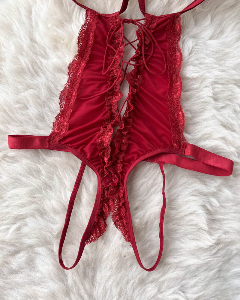 Let Confidence Take Over Tonight – Lace Bodysuit