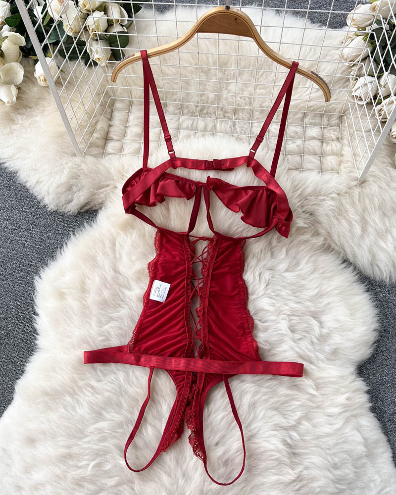 Let Confidence Take Over Tonight – Lace Bodysuit