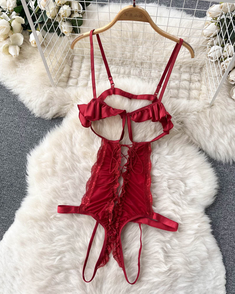Let Confidence Take Over Tonight – Lace Bodysuit