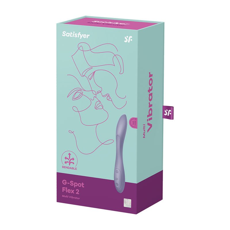 Satisfyer G-Spot Flex 2 Multi Vibrator - Purple
