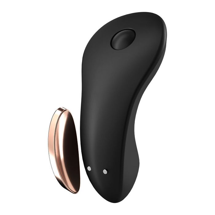 Satisfyer Little Secret App Controlled Panty Vibrator with Remote Control - Black
