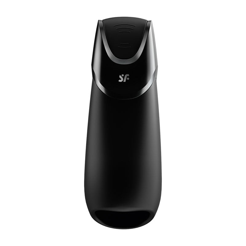 Satisfyer Men Vibration+ Masturbator with App Control - Black