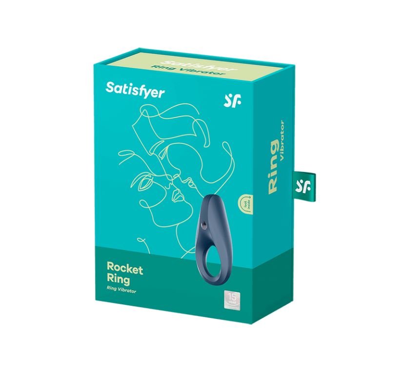 Satisfyer Rocket Ring - Cock Vibrator - Black