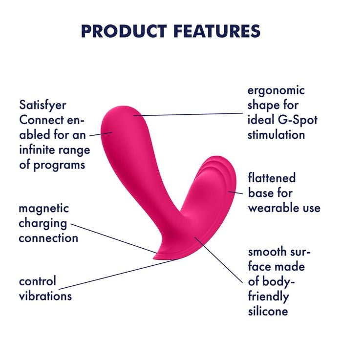 Satisfyer Top Secret Vibrator - Pink