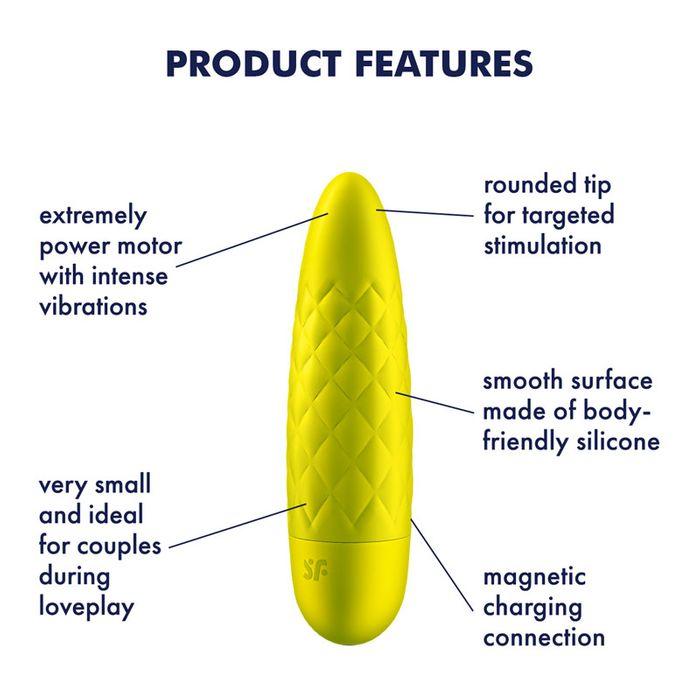 Satisfyer Ultra Power Bullet 5 - Yellow