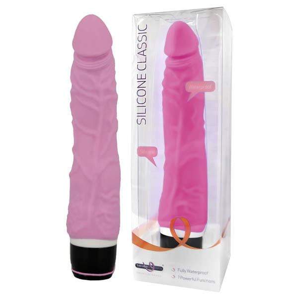 Silicone Classic - Pink 7 Inch Vibrator
