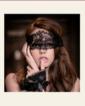 Make Him Surrender To Suspense – 2 Piece Set with Cuffs & Blindfold