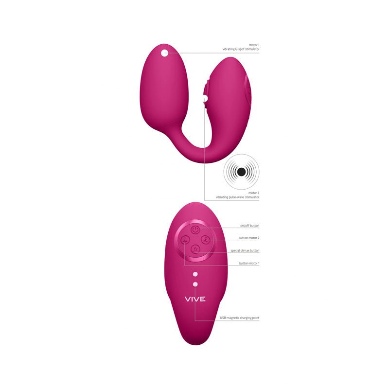 Vive AIKA - Pink Egg with Pulse Wave