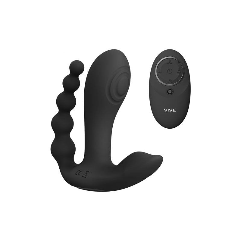 Vive KATA - Black Stimulator with Wireless Remote Control