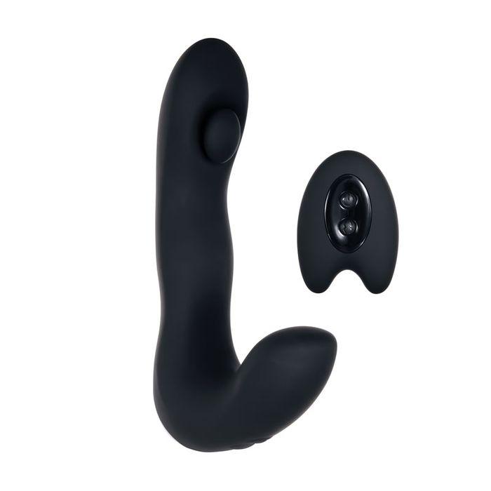 Zero Tolerance Tap It - Black Prostate Massager with Remote Control