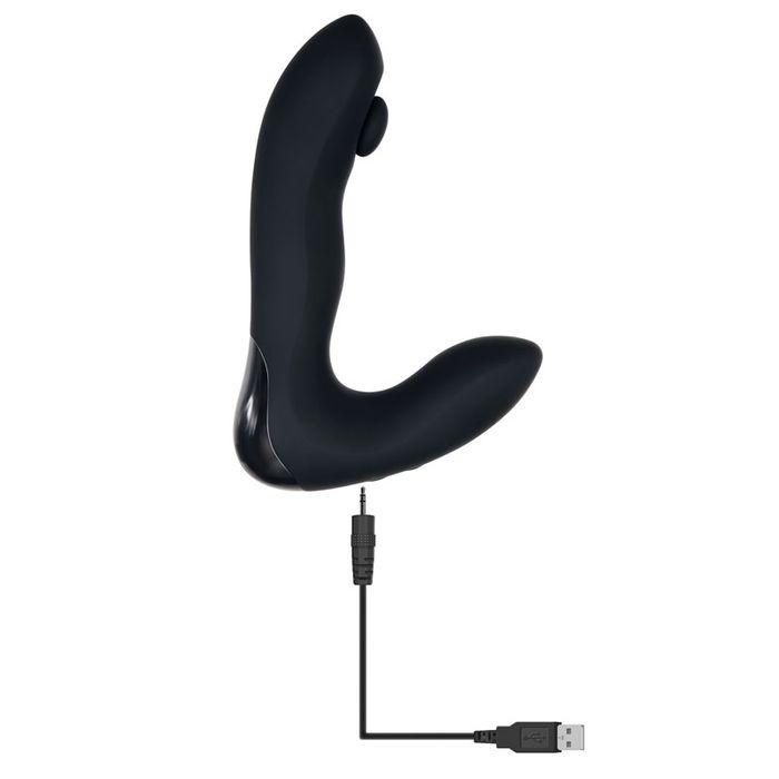 Zero Tolerance Tap It - Black Prostate Massager with Remote Control